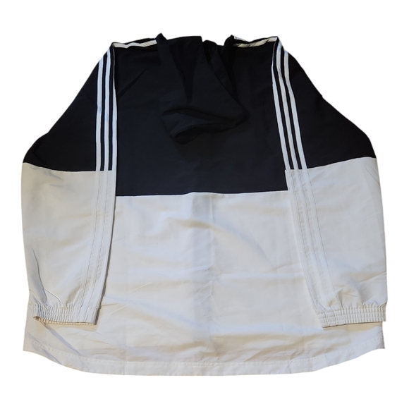 ADIDAS MEN ESSENTIAL 3 STRIPE ZIP UP - Picture 2 of 3